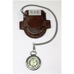 DOLCE & GABBANNA REPLICA POCKET WATCH WITH LEATHER