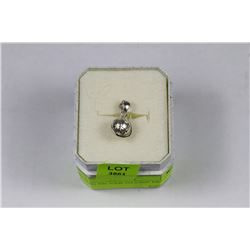 STERLING SILVER GLOBE PENDANT