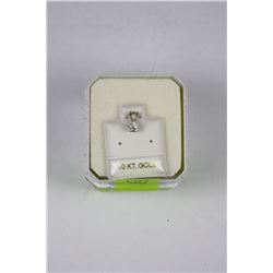 10KT GOLD CZ PENDANT