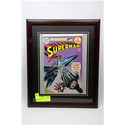 20c SUPERMAN ISSUE NO. 282 COMIC BOOK DISPLAY
