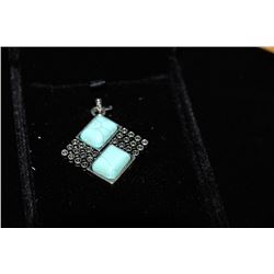 LADIES TURQUOISE PENDANT