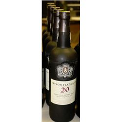 5 BOTTLES OF 750ML TAYLOR FLADGATE PORT WINE