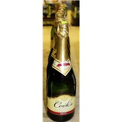 8 BOTTLES OF COOK'S SPARKLING WINE