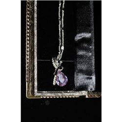 LADIES SWAROVSKI PENDANT NECKLACE