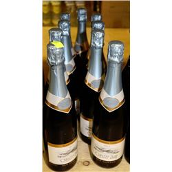 9 BOTTLES OF 750ML OF OYSTER BAY SPARKLING WINE