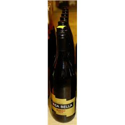 7 BOTTLES OF 750ML OF CASA BELLA RED WINE