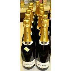 11 BOTTLES OF 750ML OF DRAPPIER CHAMPAGNE
