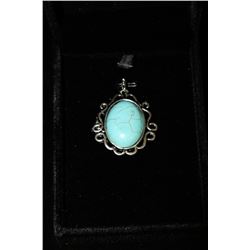 LADIES TURQUOISE PENDANT