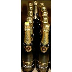 11 BOTTLES OF 750ML OF LANSON CHAMPAGNE