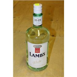 1 BOTTLE OF 1.75L OF LAMBS WHITE RUM