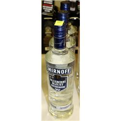 3 BOTTLES OF 750ML OF SMIRNOFF BLUEBERRY VODKA