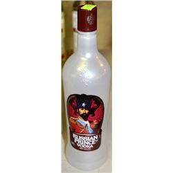 1 BOTTLE OF 1.14L OF RUSSIAN PRINCE VODKA