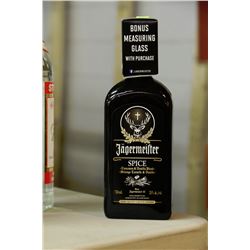 1 BOTTLE OF 750ML OF JAGERMEISTER SPICE