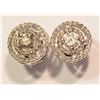 Image 2 : 14kt Gold Diamond Earrings