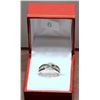 Image 4 : Sterling Silver Diamond Ring