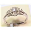 Image 3 : 10kt Gold Diamond Ring  set