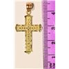Image 2 : 10kt Gold Cross Pendant