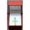 Image 4 : 10kt Gold Cross Pendant
