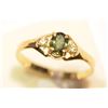 Image 3 : 10kt Gold Alexandrite, Diamond Ring