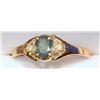 Image 6 : 10kt Gold Alexandrite, Diamond Ring