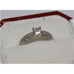 14kt Gold Diamond Ring Appraised $5757