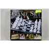 Image 1 : GLASS 3-IN-1 GAME SET