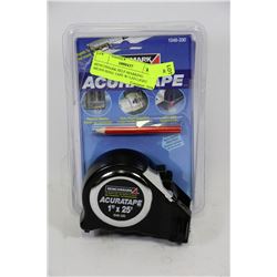 BENCHMARK SELF-MARKING MEASURING TAPE W/ LED LIGHT