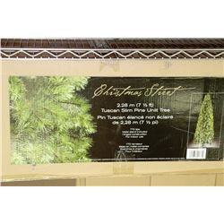 7.5 FT. TUSCAN SLIM PINE CHRISTMAS TREE