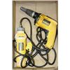 Image 1 : BOX W/ DEWALT DRYWALL SCREW GUN AND