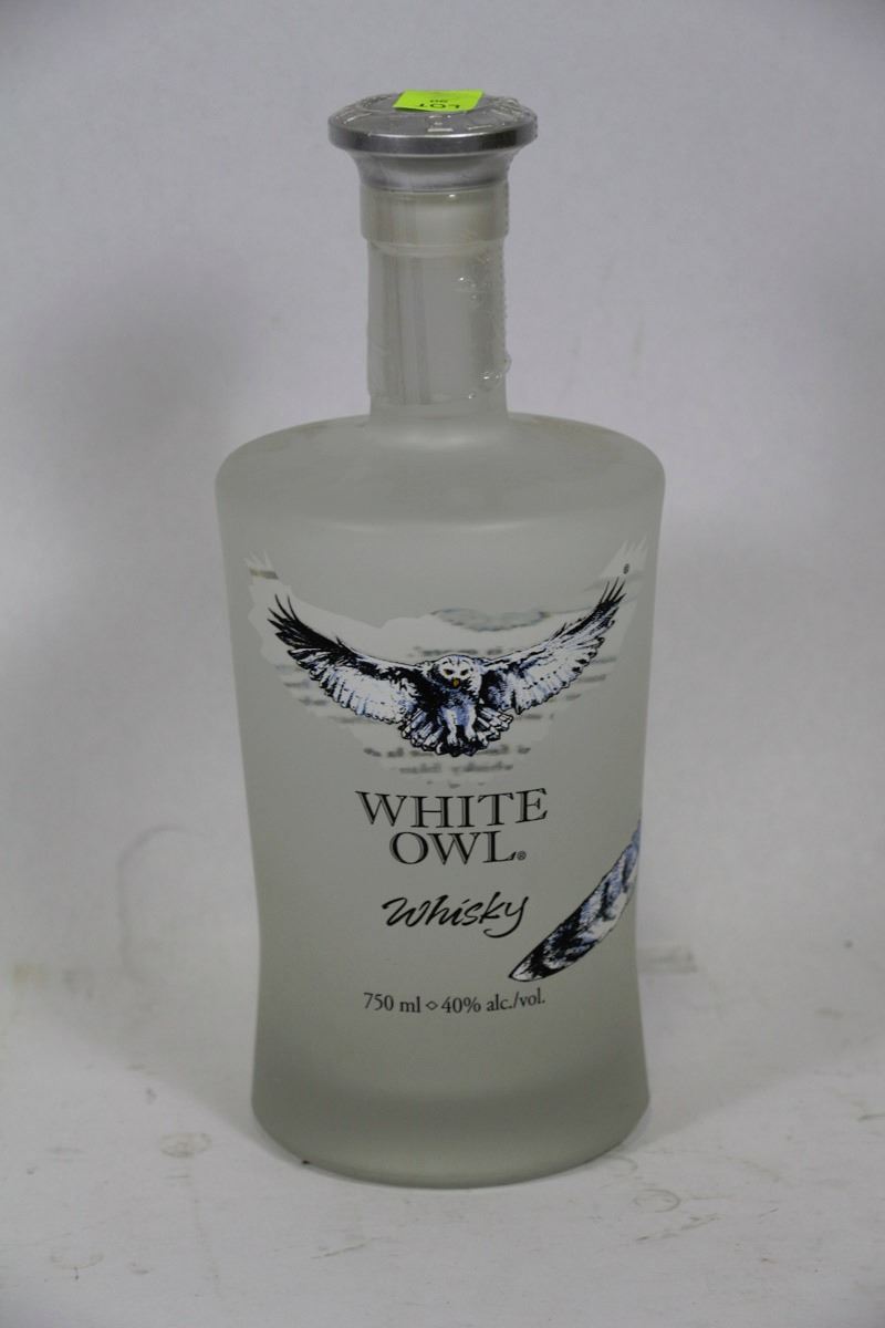 THREE 750ML BOTTLES OF WHITE OWL WHISKEY