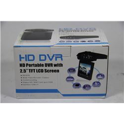 NEW HD DVR PORTABLE DVR WITH LCD SCREEN