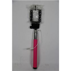 NEW PINK SELFIE STICK