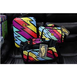 NEW LOUD MOUTH 3PC LUGGAGE SET ON CHOICE