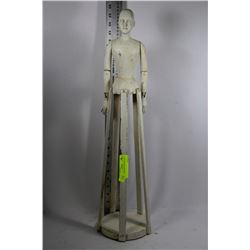 WOOD DECORATIVE BUST (WHITE)