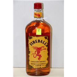 1.14L BOTTLE OF FIBEBALL CINNAMON WHISKY 33%