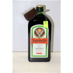 750ML BOTTLE OF JAGERMEISTER 35%