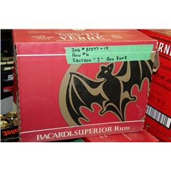 CASE WITH EIGHT 1.14L BOTTLES OF BACARDI 40%