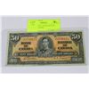 Image 1 : 1937 FIFTY DOLLAR BANKNOTE - GORDON/TOWERS
