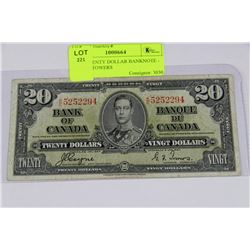 1937 TWENTY DOLLAR BANKNOTE - COYNE/TOWERS