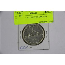 GEORGE V 1952 SILVER DOLLAR