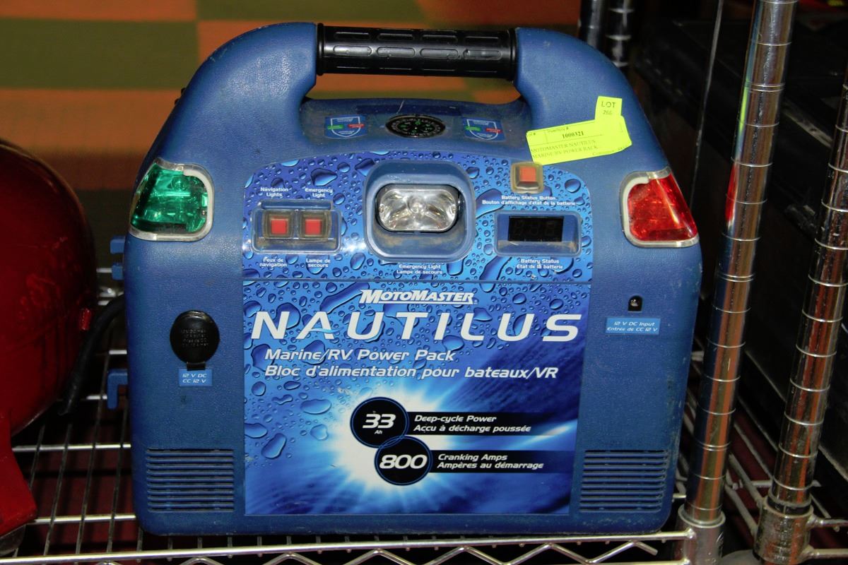 MOTOMASTER NAUTILUS MARINE/RV POWER PACK