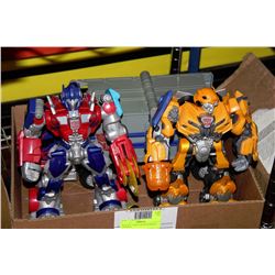 BOX W/ 2 LARGE TRANSFORMERS:  OPTIMUS