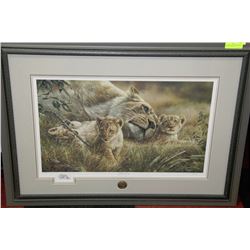 "MOTHER'S LOVE" BY DENIS MAYER JR. PRINT FRAMED &
