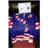 Image 1 : ROD GILBERT #7 NEW YORK RANGERS SIGNED JERSEY