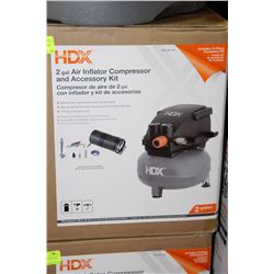 HDX 2 GAL AIR COMPRESSOR AND ACCESSORY KIT