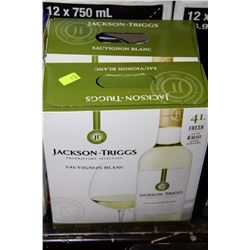 TWO 4 LITRE BOXES OF JACKSON TRIGGS SAUVIGNON