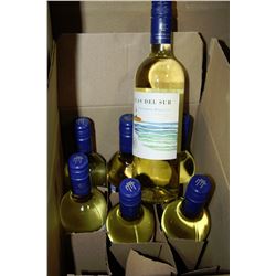 SEVEN 750ML BOTTLES OF OLAS DEL SAUR