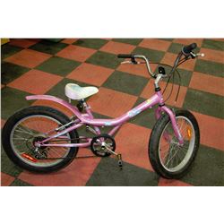 GIRLS DIVA 6 SP FAT TIRE CRUISING BIKE
