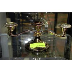 VINTAGE ESTATE SILVERPLATED CANDLEHOLDER