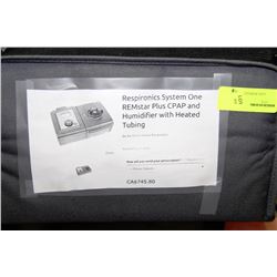 RESPIRONICS SYSTEM ONE REMSTAR PLUS CPAP &